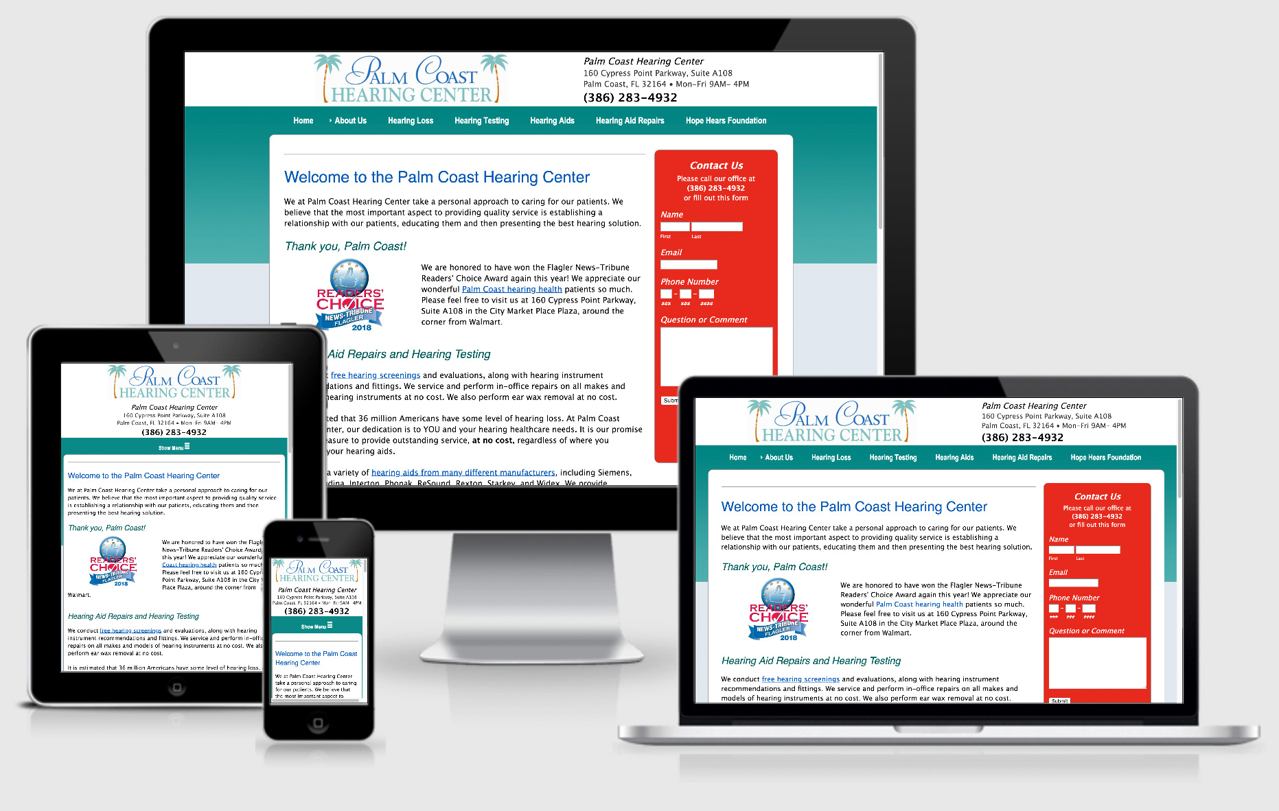 Palm Coast Hearing Center Creative Consulting